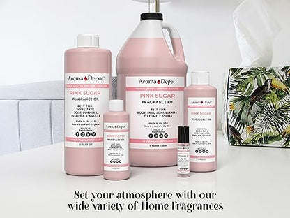 Aroma Depot Pink Sugar Roll-On Parfümöl 10 ml – Unser Interpretation, Hochwertig, Unverdünnt, Hautfreundlich