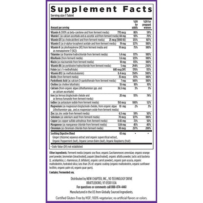 New Chapter Prenatal Vitamine – Tägliches Multivitamin für Frauen ab 35+ mit Methylfolat & Cholin, glutenfrei & non-GMO, 30 Tabletten