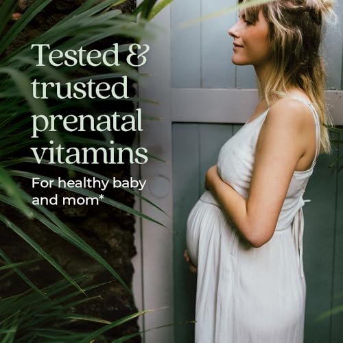 New Chapter Schwangerschaftsvitamine, Einmal täglich pränatales Multivitamin mit Methylfolat + Cholin für gesunde Mutter & Baby, glutenfrei & nicht-GVO, 30 Stück