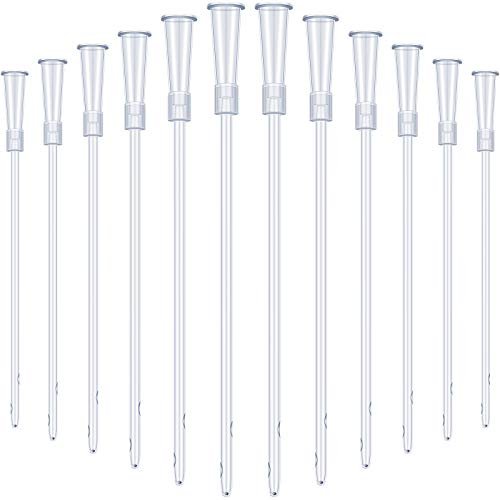 Weißer PVC-Ersatzschlauch für Einläufe – 30-teiliges Set mit flexiblem, abgerundetem Ende für sanftes Einführen, FR12