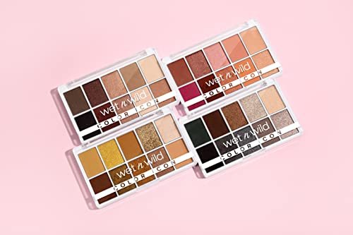 wet n wild Color Icon 10-Pan Eyeshadow Palette – Yellow Call Me Sunshine – Langanhaltend, Schimmer, Metallic, Glitzer, Matt, Reichhaltig & Geschmeidig, Tierversuchsfrei