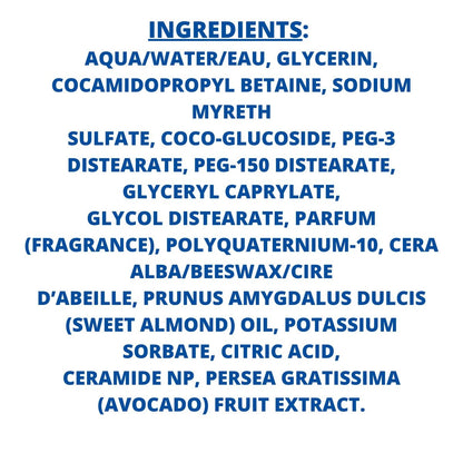 Mustela Sanfte Reinigungsgel für Haare & Körper – Feuchtigkeitsspendend für trockene Haut – mit natürlichem Avocadoöl, Cold Cream & Bienenwachs – 300 ml