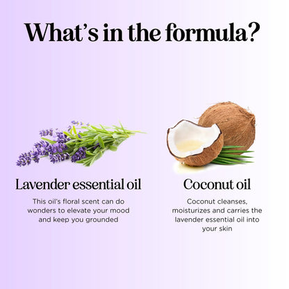 Lavendel Ätherisches Öl Roll On - Beruhigendes Aromatherapie Öl für Schlaf, Kopfschmerzen und Entspannung - Natürliches, bereits verdünntes Schlaföl für die Nacht mit Lavendelöl für die Haut