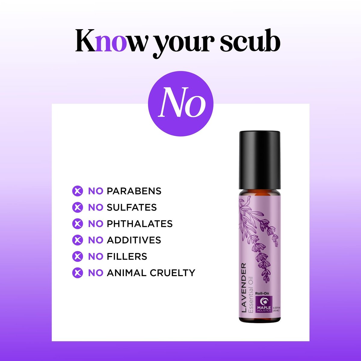 Lavendel Ätherisches Öl Roll On - Beruhigendes Aromatherapie Öl für Schlaf, Kopfschmerzen und Entspannung - Natürliches, bereits verdünntes Schlaföl für die Nacht mit Lavendelöl für die Haut