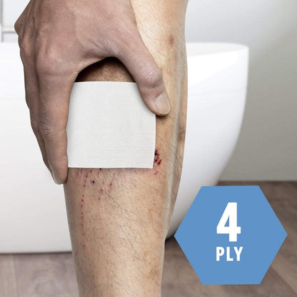 Medpride Chirurgische Schwämme 2'' x 2'' 200er Pack – Mullkompressen, unsteril – Erste-Hilfe-Wundversorgung – Nicht haftende, saugfähige Wundauflagen – 4-lagig