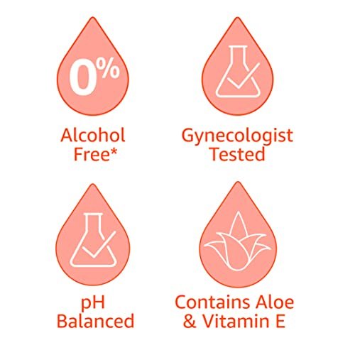 pH-ausgeglichene, spülbare Damenhygiene-Feuchttücher, frischer Duft, alkoholfrei, 168 Stück (4 Packungen à 42)