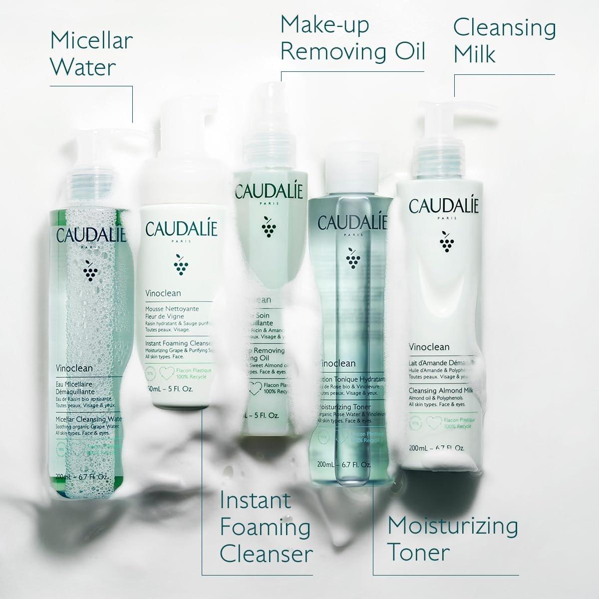 Caudalie Vinoclean Sanfte Reinigungsmilch mit Mandelöl - 200 ml