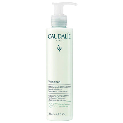 Caudalie Vinoclean Sanfte Reinigungsmilch mit Mandelöl - 200 ml