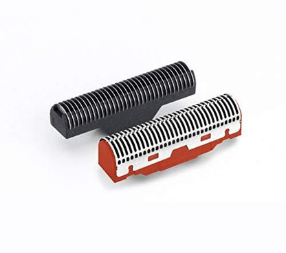 GAMMA+ Uno Mini-Size Rasierer für Herren, kabellos, Folienrasierer, Titan, wiederaufladbar über Micro-USB, für kurze Bartstoppeln, Schwarz