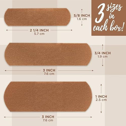 Band-Aid Brand Ourtone Adhesive Bandagen – Flexible Schutz & Pflege für kleine Schnitte & Schrammen, Quilt-Aid Pad für schmerzhafte Wunden, BR45, gemischte Größen, 30 Stück