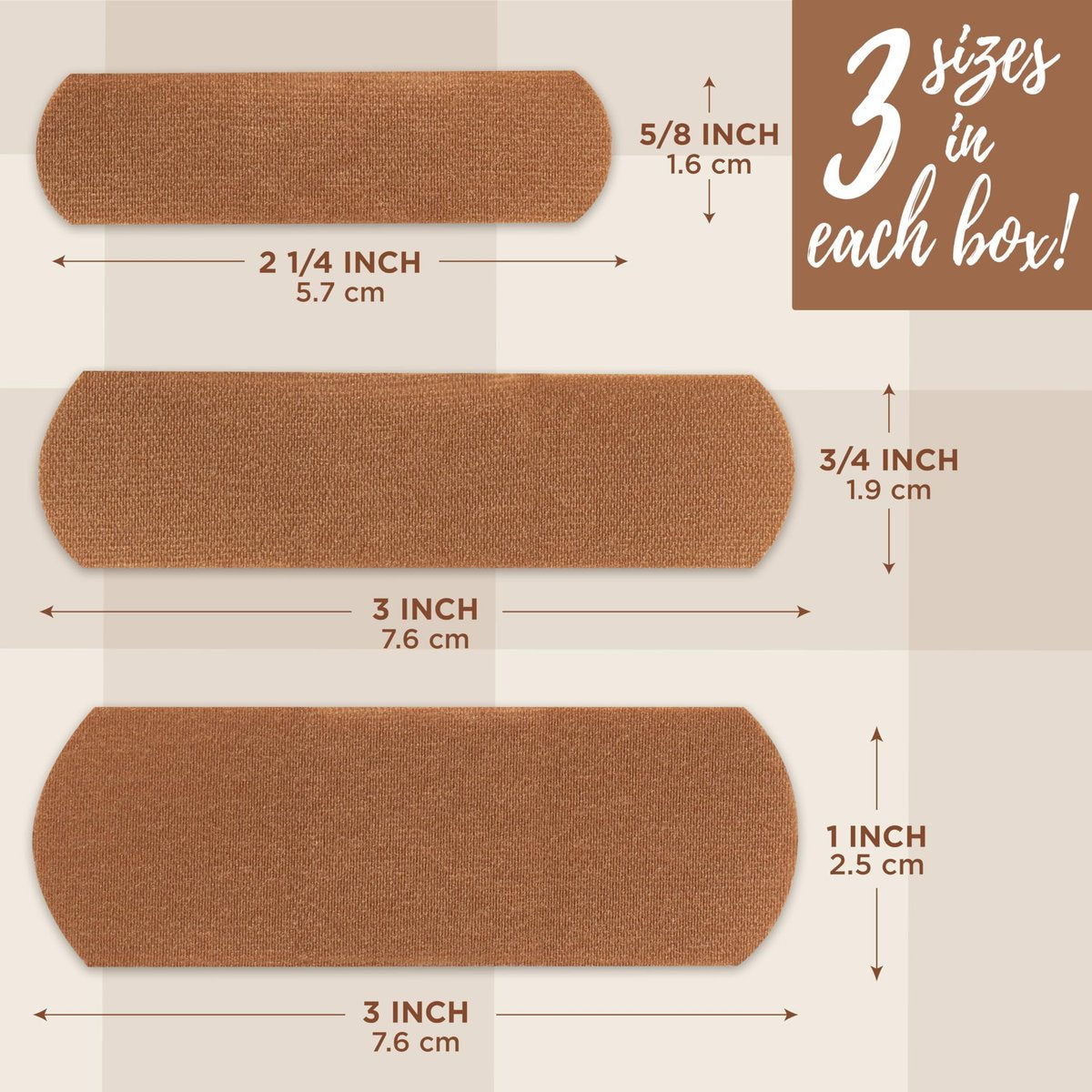 Band-Aid Brand Ourtone Adhesive Bandagen – Flexible Schutz & Pflege für kleine Schnitte & Schrammen, Quilt-Aid Pad für schmerzhafte Wunden, BR45, gemischte Größen, 30 Stück