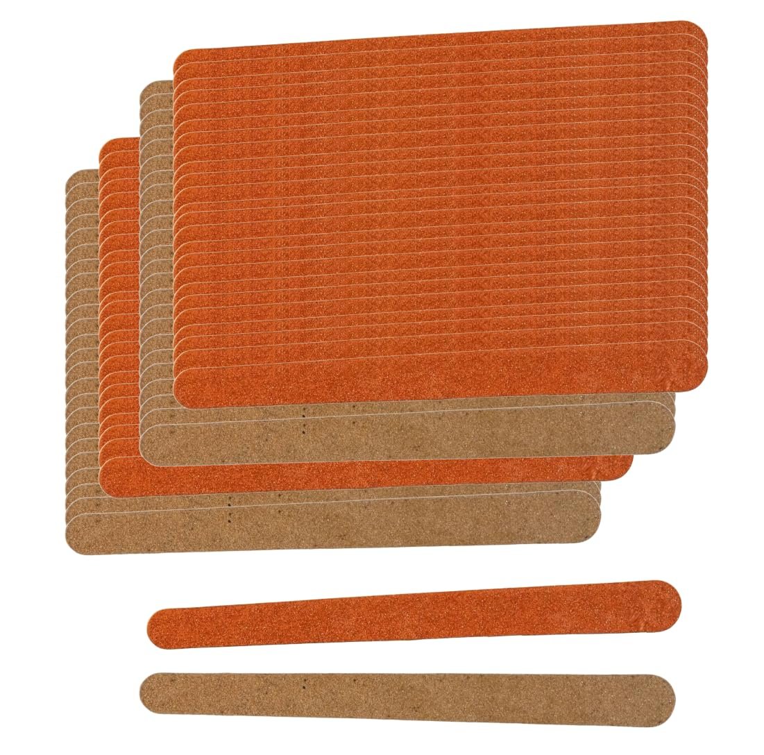 Vakly Nagelfeilen 180 Grit (144er Pack) – Professionelle doppelseitige Nagelfeilen für Maniküre & Pediküre, wiederverwendbar zum Formen und Glätten von Fingernägeln und Zehennägeln
