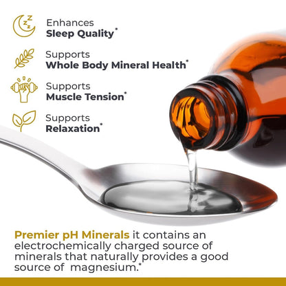 Premier Research Labs Premier Ph Minerals - Spurenelemente, Mineraltropfen, Mineralien für Wasser, Magnesiumergänzung für destilliertes Wasser, Umkehrosmosewasser, flüssiges Konzentrat - 60 ml