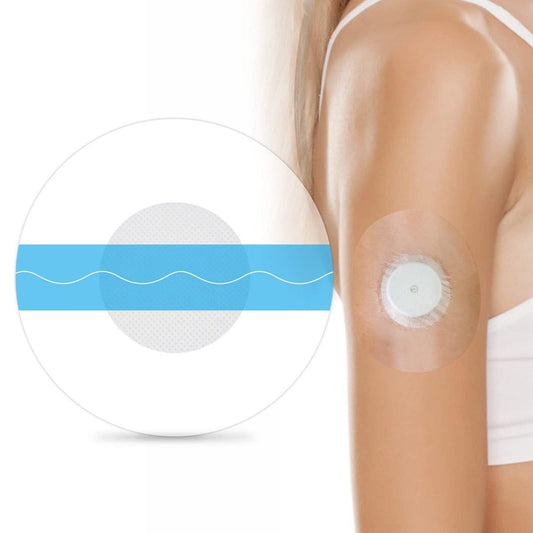 HONYOU Libre 2 Plus Sensor Covers & Lingo CGM – 40-teiliges Set wasserdichter Patches für Freestyle Libre 1/2/3 Plus, hypoallergen & latexfrei, 15 Tage Haltbarkeit