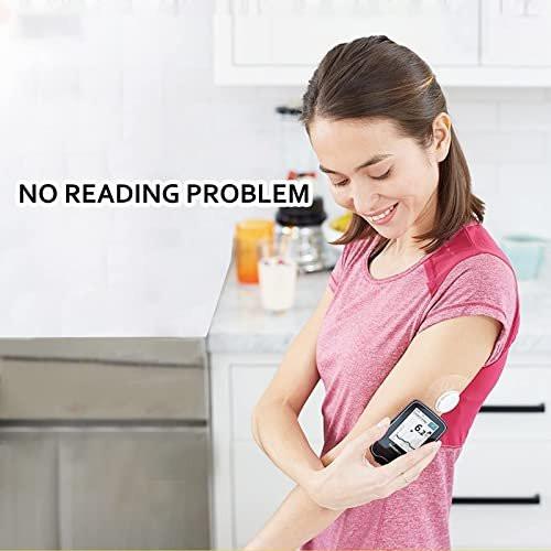 HONYOU Libre 2 Plus Sensor Covers & Lingo CGM – 40-teiliges Set wasserdichter Patches für Freestyle Libre 1/2/3 Plus, hypoallergen & latexfrei, 15 Tage Haltbarkeit