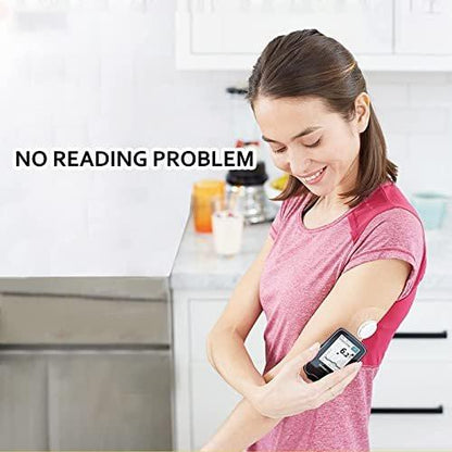 HONYOU Libre 2 Plus Sensor Covers & Lingo CGM – 40-teiliges Set wasserdichter Patches für Freestyle Libre 1/2/3 Plus, hypoallergen & latexfrei, 15 Tage Haltbarkeit