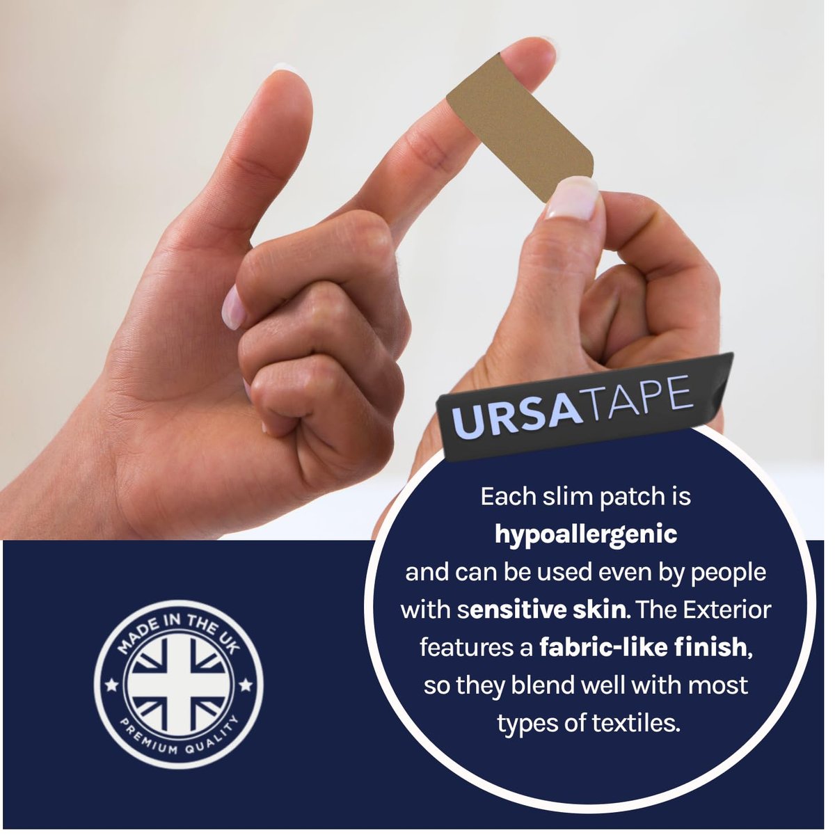 URSA Tape Soft Strips – 12er-Pack (Mehrfarbig) | Dehnbare Moleskin-Pflaster | Hochbelastbare Blasenprävention | Keine Rückstände | 3,14 x 0,98 Zoll