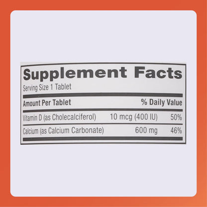 MAJOR Rugby 600 mg Calcium Tabletten mit Vitamin D3 – 150 Tabletten – Nahrungsergänzungsmittel