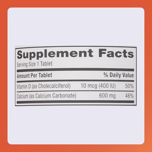 MAJOR Rugby 600 mg Calcium Tabletten mit Vitamin D3 – 150 Tabletten – Nahrungsergänzungsmittel