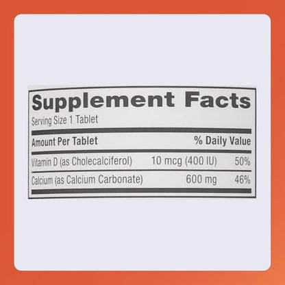MAJOR Rugby 600 mg Calcium Tabletten mit Vitamin D3 – 150 Tabletten – Nahrungsergänzungsmittel