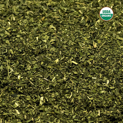 Brennnesseltee - 8Oz (REAL WILD HARVEST) | 100% USDA Bio-zertifiziert | Lose Blätter (Urtica Dioica) Geschnitten & Gesiebt