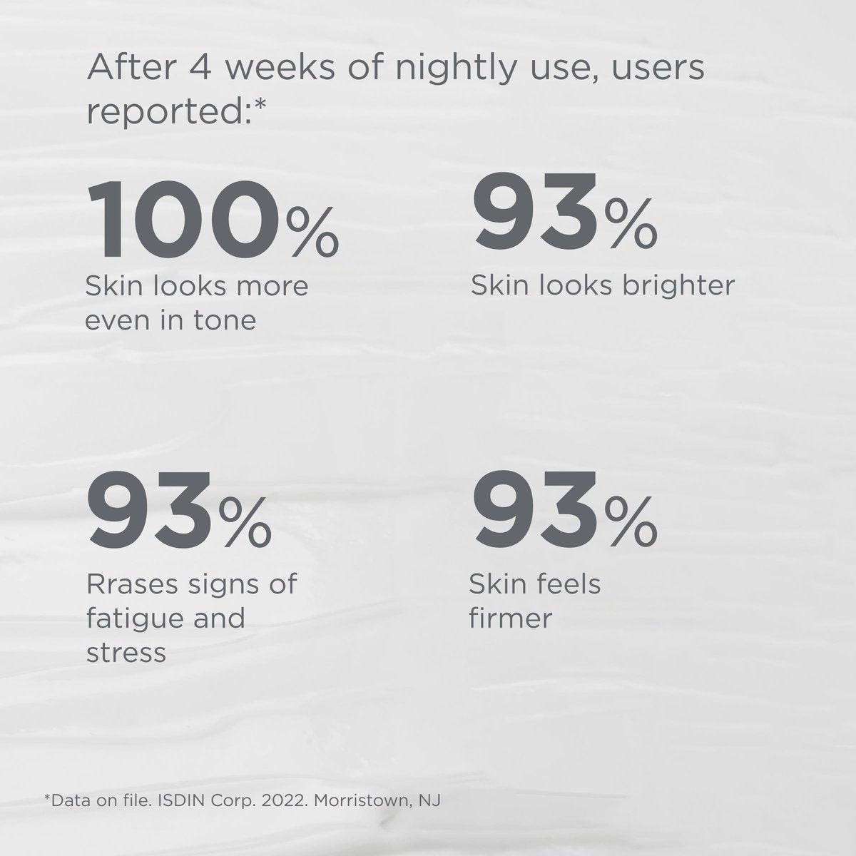 ISDIN Age Contour Nacht-Gesichts- und Halscreme mit Melatonin und Peptiden, 1,8 Unzen