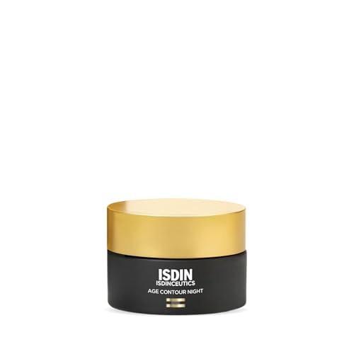 ISDIN Age Contour Nacht-Gesichts- und Halscreme mit Melatonin und Peptiden, 1,8 Unzen