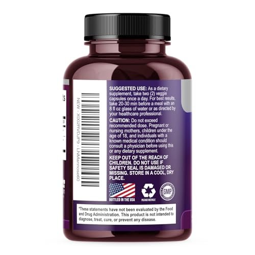 D-Mannose Kapseln – 1.300 mg Bio D-Mannose mit Bio Cranberry Extrakt – Schnelle natürliche Unterstützung für Harnwege & Blase – Für Frauen & Männer – 60 Kapseln