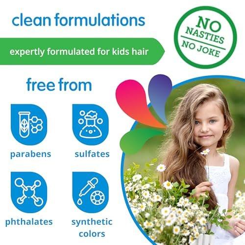 SoCozy Boo! Läuseschreck-Shampoo für Kinderhaar – Wirksame Läusebehandlung mit Teebaum-, Rosmarin- und Pfefferminzöl (310 ml)