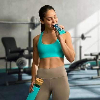 CLIF BUILDERS Proteinriegel – Schokoladen-Minze – 20 g pflanzliches Protein – glutenfrei – nicht gentechnisch verändert – niedriger glykämischer Index – ohne künstliche Süßstoffe – 2,4 oz (12er-Pack)