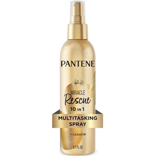 Pantene Miracle Rescue 10in1 Multitasking Spray – Hitzeschutz, entwirrt, repariert geschädigtes & trockenes Haar, verbessert Glanz, Leave-In Pflege mit Keratin und Pro-Vitamin B5, 170 ml