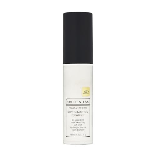 Kristin Ess Trockenshampoo Puder für fettiges Haar – Mattierend, stilverlängernd, duftfrei, für Männer und Frauen, leicht vermischbar, vegane Formel, 1,3 oz
