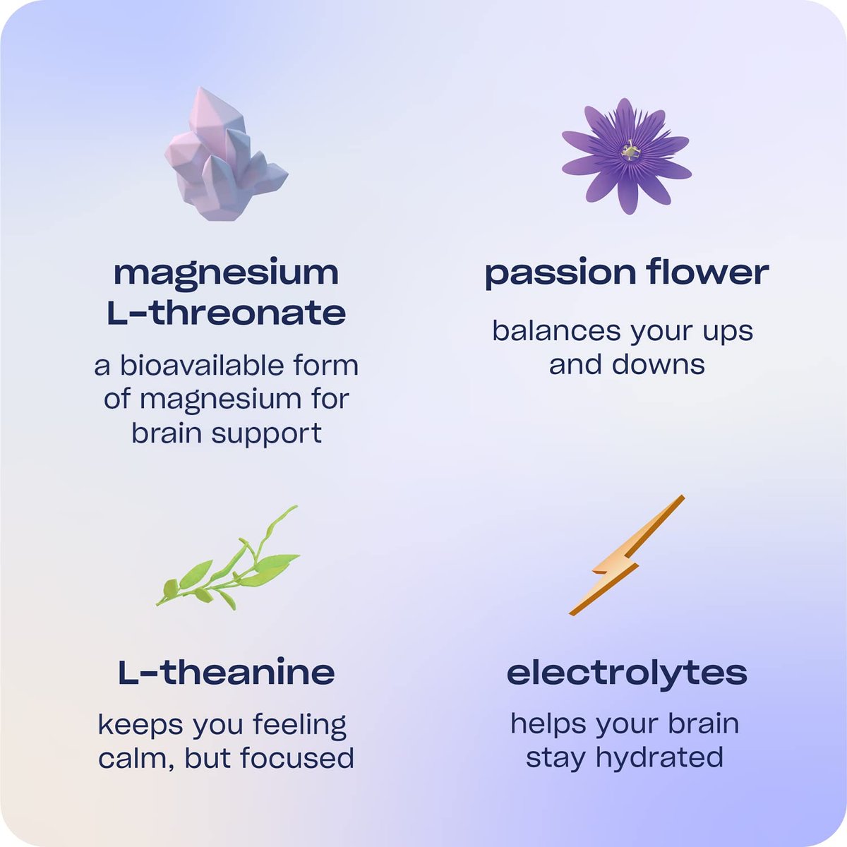 Recess Mood Powder – Magnesium L-Threonat mit Passionsblume, L-Theanin & Elektrolyten – Geschmacksneutral, 10er-Pack