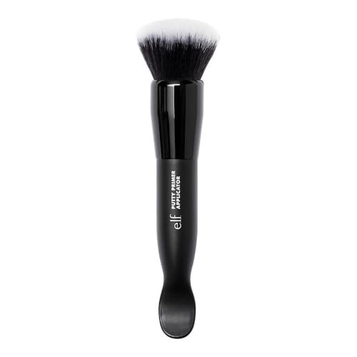 e.l.f. Putty Primer Pinsel & Applikator, Doppelendiges Make-up-Werkzeug für e.l.f. Putty Produkte, mit synthetischen Borsten, vegan & tierversuchsfrei