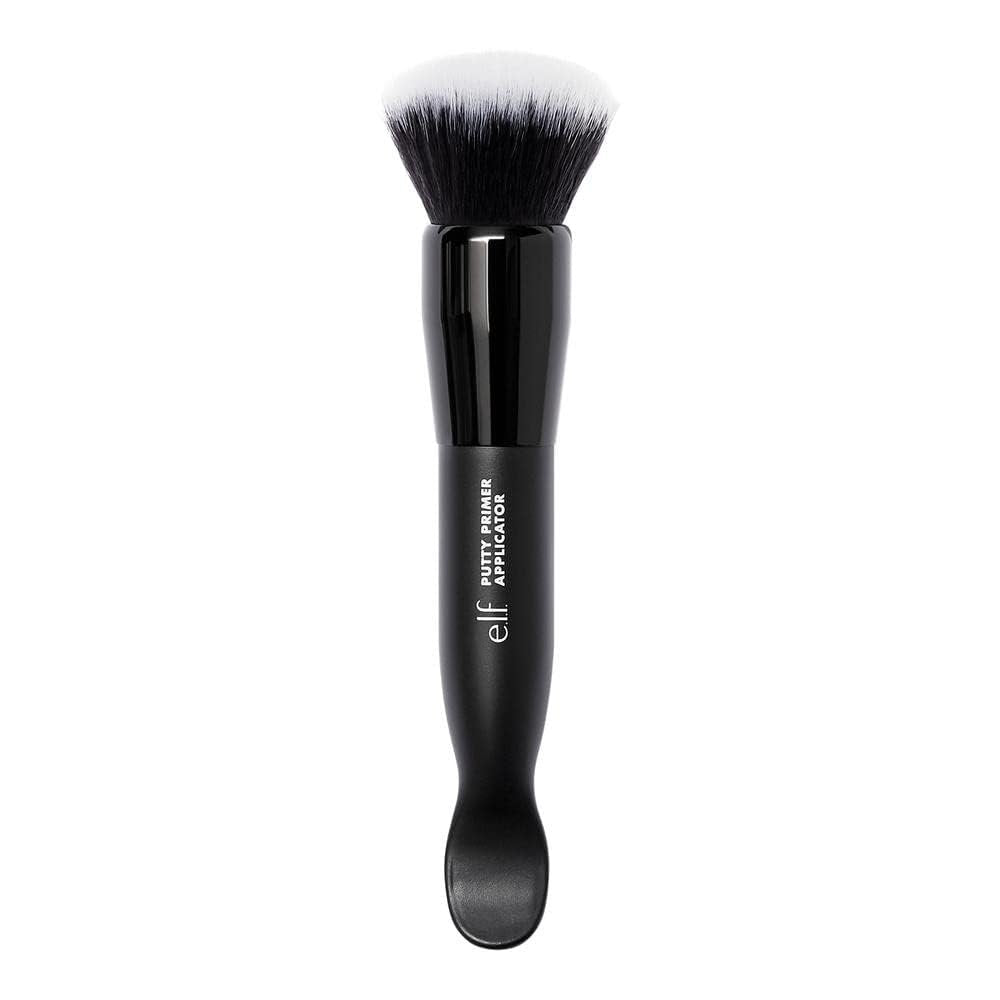e.l.f. Putty Primer Pinsel & Applikator, Doppelendiges Make-up-Werkzeug für e.l.f. Putty Produkte, mit synthetischen Borsten, vegan & tierversuchsfrei