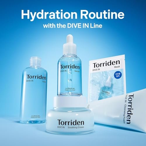 Torriden DIVE IN Cream 80ml – Leichte Gesichtscreme für empfindliche & ölige Haut mit Hyaluronsäure und Allantoin