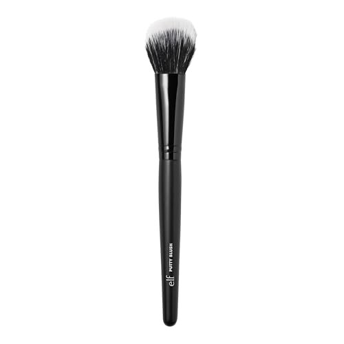 e.l.f. Putty Blush Pinsel – Make-up-Pinsel für Putty- und Cremetexturen – Perfekt für Rouge & Bronzer für ein airbrushartiges Finish – Vegan & tierversuchsfrei