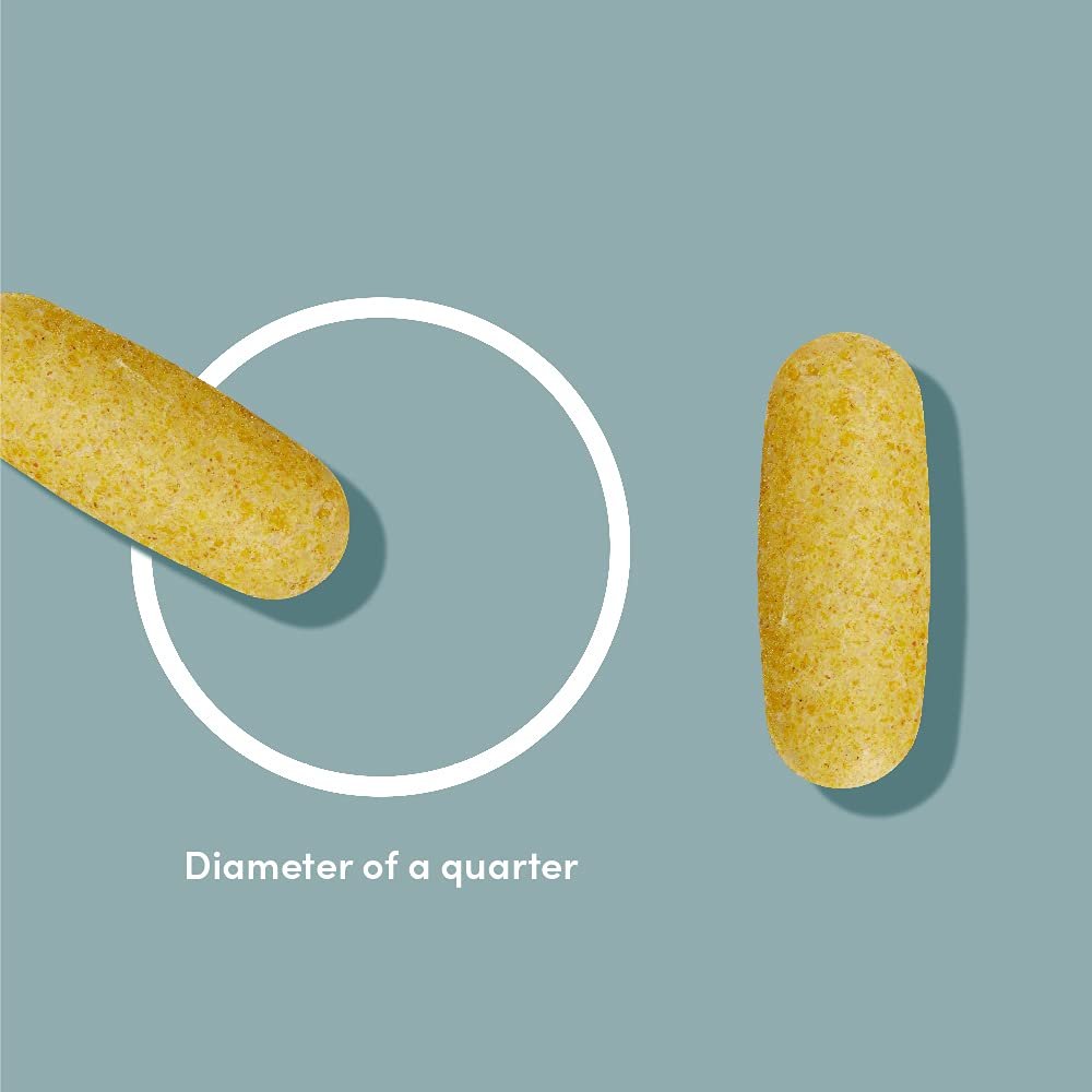 Amazon Elements Organic Whole Food B-Komplex – 98 % Vollwertkostquelle, Nahrungsergänzungsmittel mit Vitaminen aus Vollwertkost, 60 Tabletten