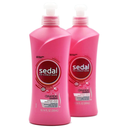 Sedal Co-Creations Ceramidas Leave In Conditioner Feuchtigkeitsspender, 2er-Pack, 10,14 Fl Oz Flaschen