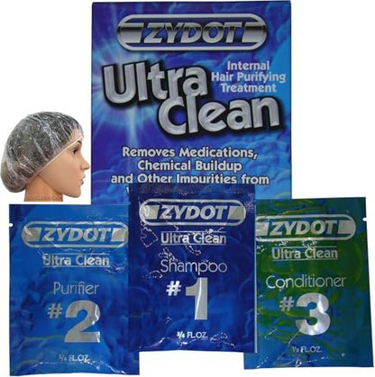Zydot Ultra Clean Detox Shampoo Kit – Entgiftendes Haarreinigungs-Set für klare und saubere Haarfollikel