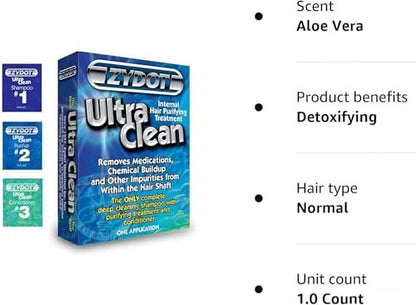Zydot Ultra Clean Detox Shampoo Kit – Entgiftendes Haarreinigungs-Set für klare und saubere Haarfollikel