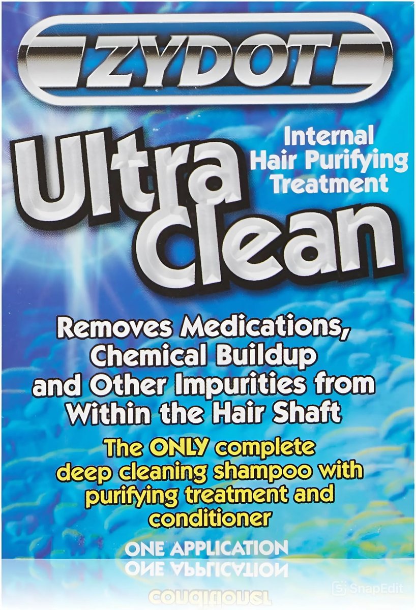 Zydot Ultra Clean Detox Shampoo Kit – Entgiftendes Haarreinigungs-Set für klare und saubere Haarfollikel