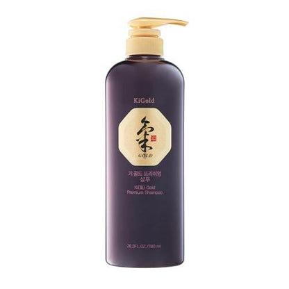 Daeng Gi Meo Ri Ki Gold Premium Shampoo – Feuchtigkeitsspendend für trockenes und raues Haar, ohne künstliche Farbstoffe, 26,3 Fl Oz (780 ml)