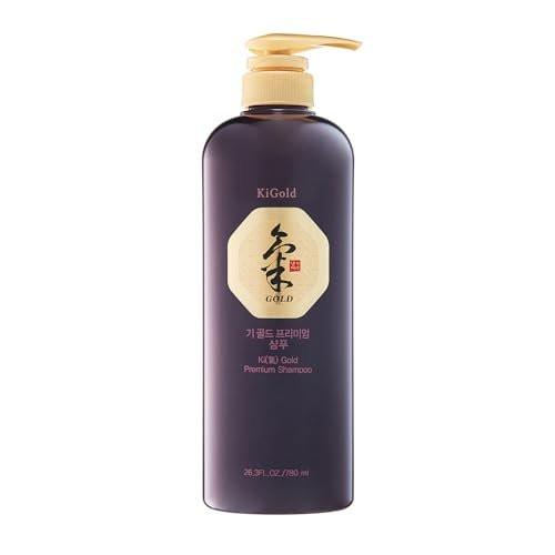 Daeng Gi Meo Ri Ki Gold Premium Shampoo – Feuchtigkeitsspendend für trockenes und raues Haar, ohne künstliche Farbstoffe, 26,3 Fl Oz (780 ml)
