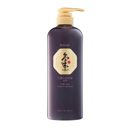 Daeng Gi Meo Ri Ki Gold Premium Shampoo – Feuchtigkeitsspendend für trockenes und raues Haar, ohne künstliche Farbstoffe, 26,3 Fl Oz (780 ml)