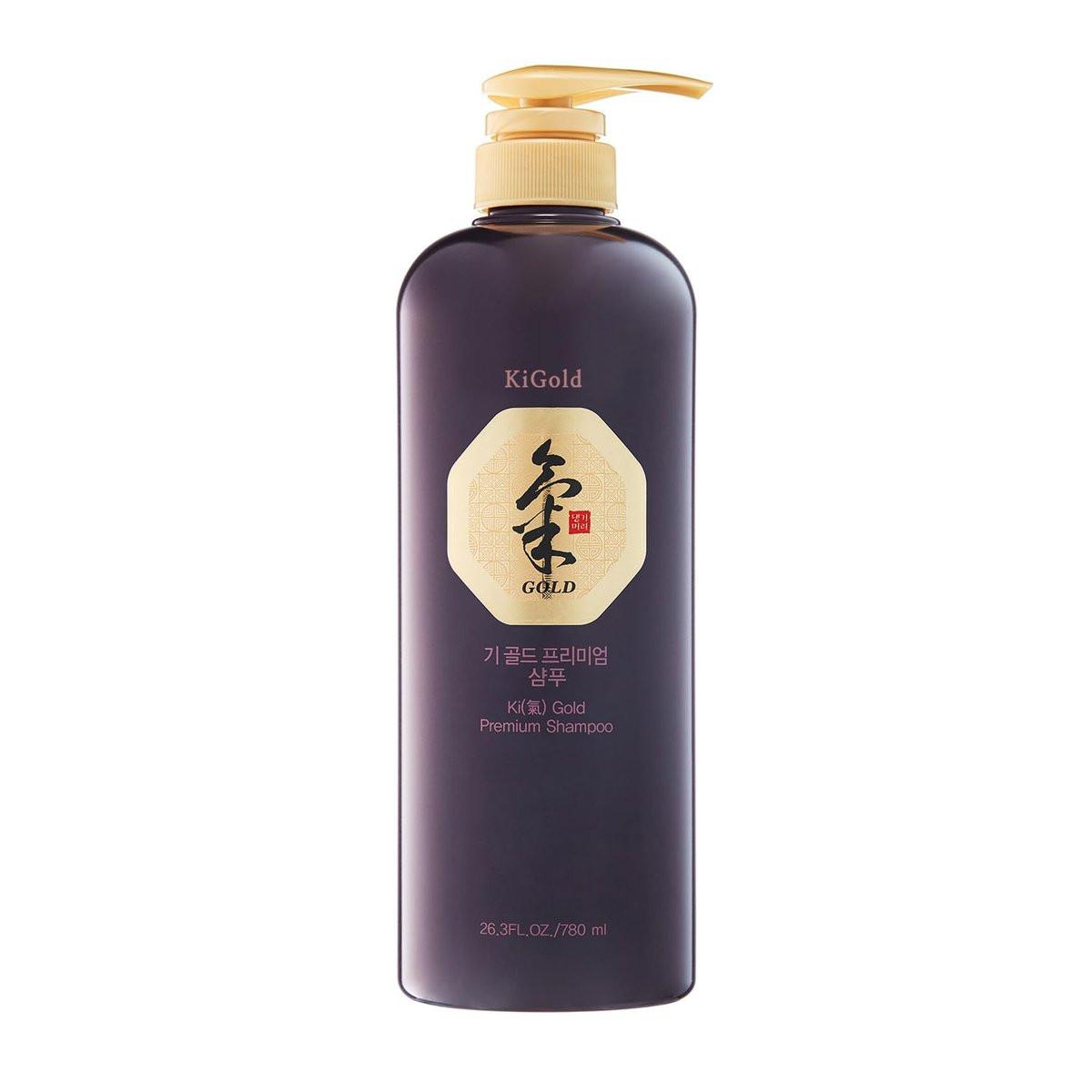 Daeng Gi Meo Ri Ki Gold Premium Shampoo – Feuchtigkeitsspendend für trockenes und raues Haar, ohne künstliche Farbstoffe, 26,3 Fl Oz (780 ml)