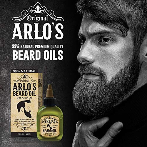 Arlo's 2-in-1 Beard Wash & Conditioner 12 oz. – Pro Growth Formula für kräftigen Bartwuchs