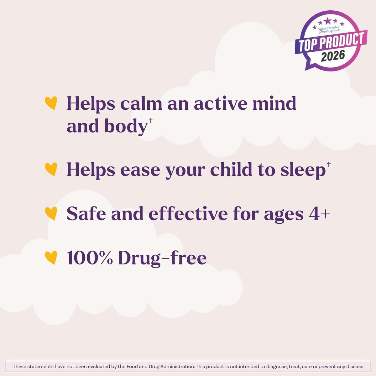 Natrol Kids Sleep+ Calm Schlafgummis für Kinder - 60 Stück