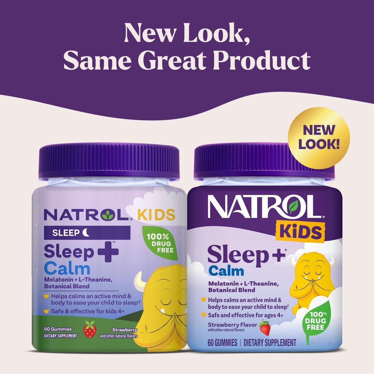 Natrol Kids Sleep+ Calm Schlafgummis für Kinder - 60 Stück