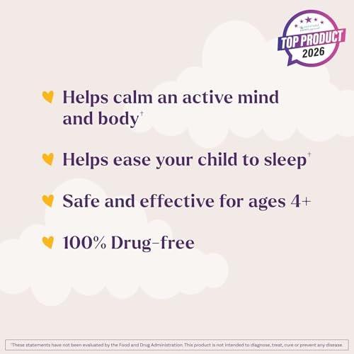 Natrol Kids Sleep+ Calm Schlafgummis für Kinder - 60 Stück